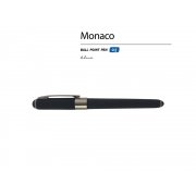 Ручка пластиковая шариковая «Monaco» софт-тач