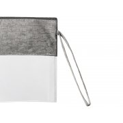 Прозрачная косметичка «Leony» из ПВХ и ткани