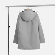 Куртка-парка унисекс Sfera, светло-серая