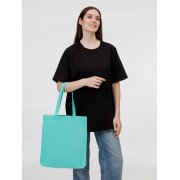Холщовая сумка Avoska, бирюзовая