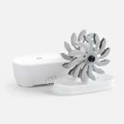 Увлажнитель-ароматизатор Steam Spin, белый с серым