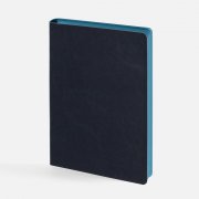 Ежедневник Doppio, недатированный, синий с голубым арт. 26022.44
