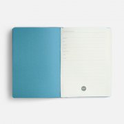 Ежедневник Doppio, недатированный, синий с голубым арт. 26022.44