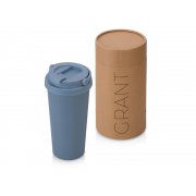 Вакуумная термокружка «Grant», soft-touch, тубус