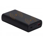 Внешний беспроводной аккумулятор 2-в-1 с функцией зарядки Apple Watch, QC/PD «AtomIQ», 10000 мАч