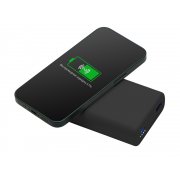 Внешний беспроводной аккумулятор 2-в-1 с функцией зарядки Apple Watch, QC/PD «AtomIQ», 10000 мАч