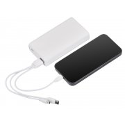 Внешний беспроводной аккумулятор 2-в-1 с функцией зарядки Apple Watch, QC/PD «AtomIQ», 10000 мАч