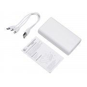 Внешний беспроводной аккумулятор 2-в-1 с функцией зарядки Apple Watch, QC/PD «AtomIQ», 10000 мАч