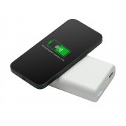 Внешний беспроводной аккумулятор 2-в-1 с функцией зарядки Apple Watch, QC/PD «AtomIQ», 10000 мАч