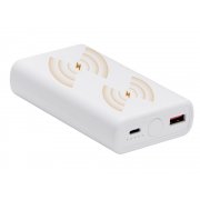 Внешний беспроводной аккумулятор 2-в-1 с функцией зарядки Apple Watch, QC/PD «AtomIQ», 10000 мАч