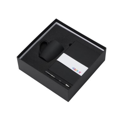 Подарочный набор «COLOR IT» с блокнотом, ручкой и кружкой арт. 350093.05