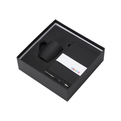 Подарочный набор «COLOR IT» с блокнотом, ручкой и кружкой арт. 350092.10