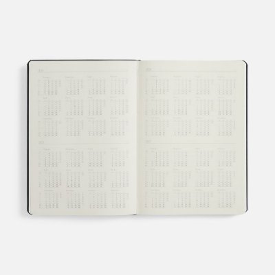 Ежедневник Urban Hard, недатированный, черный