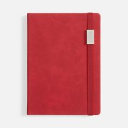 Ежедневник Urban Metal, недатированный, красный