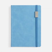 Ежедневник Urban Metal, недатированный, голубой