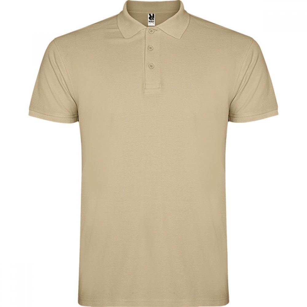 Футболка поло STAR мужская, ПЕСОЧНЫЙ M арт. PO66380207 Футболка поло STAR мужская, ПЕСОЧНЫЙ M арт. PO66380207