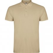 Футболка поло STAR мужская, ПЕСОЧНЫЙ S