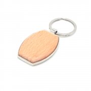 Брелок Woody E(эллипс), натуральный