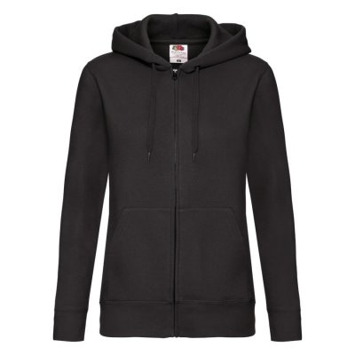 Толстовка женская LADY-FIT HOODED SWEAT JACKET 280 Черный арт. 621180.36