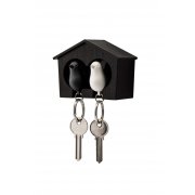 Держатель и брелок для ключей Duo Sparrow, черный арт. QL10124-BK-WH-BK