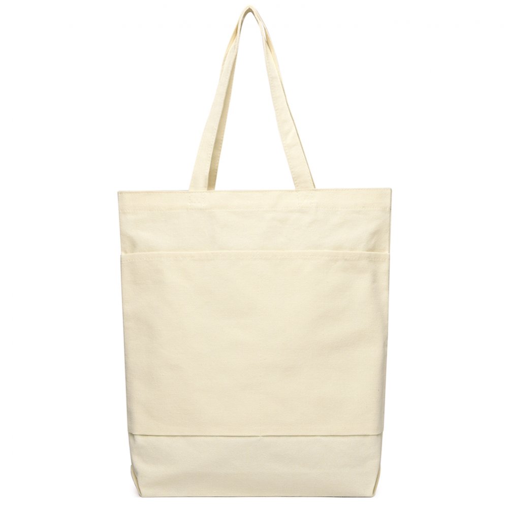 Сумка для покупок JETTA с карманами 325 г/м², натуральная арт. 25012.00 Сумка для покупок JETTA с карманами 325 г/м², натуральная арт. 25012.00