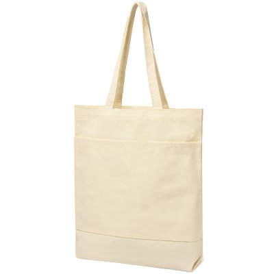Сумка для покупок JETTA с карманами 325 г/м², натуральная арт. 25012.00 Сумка для покупок JETTA с карманами 325 г/м², натуральная арт. 25012.00