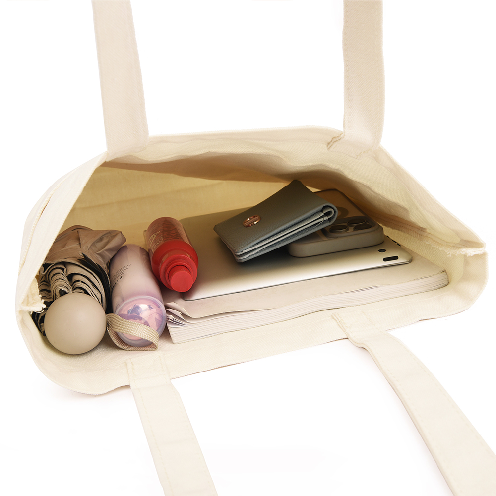 Сумка для покупок JETTA с карманами 325 г/м², натуральная арт. 25012.00 Сумка для покупок JETTA с карманами 325 г/м², натуральная арт. 25012.00