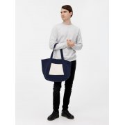 Шопер Shophop, синий с неокрашенным