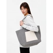 Шопер Shophop, серый с неокрашенным