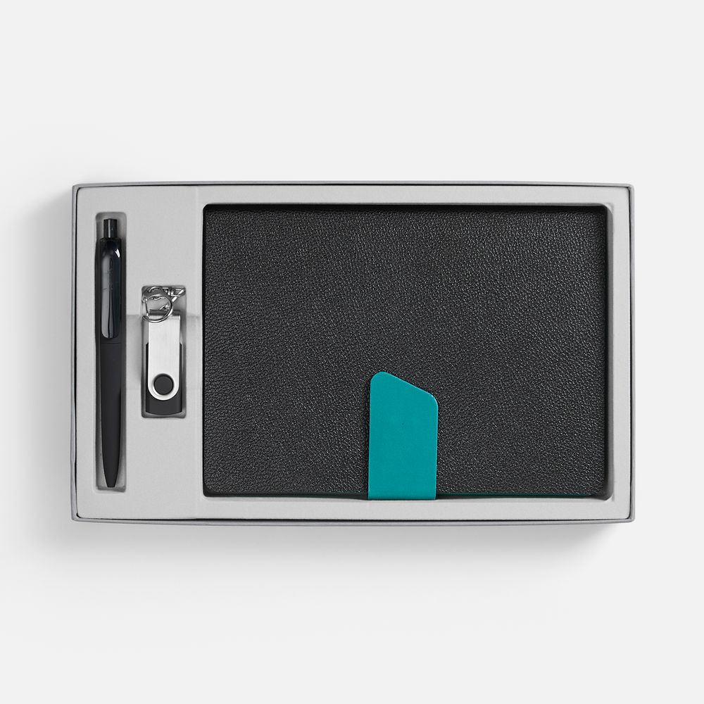 Набор Boom Memory, черный с бирюзовым арт. 22200.30 Набор Boom Memory, черный с бирюзовым арт. 22200.30