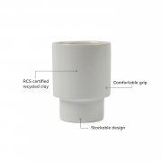 Стакан VINGA Nagano pure из глины RCS, 300 мл арт. V4340203