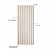 Полотенце для хаммама VINGA Ornos из переработанного хлопка GRS, 80х180 см