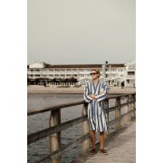 Халат VINGA Ornos из переработанного хлопка GRS, S/M