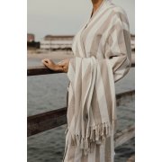 Халат VINGA Ornos из переработанного хлопка GRS, S/M