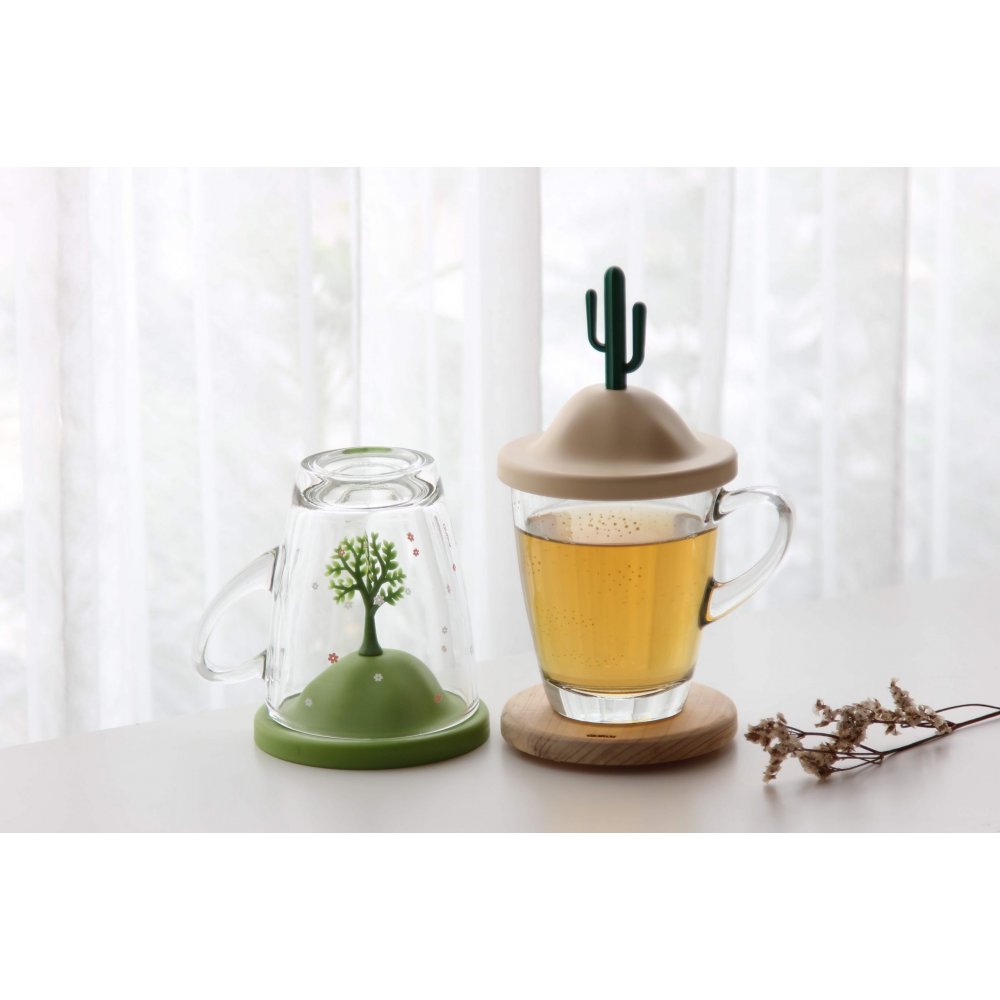 Чашка Лето арт. QL10316-CR-GN Чашка Лето арт. QL10316-CR-GN