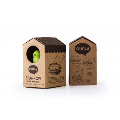 Набор магнитов Egg Sparrow, черный арт. QL10096-BK