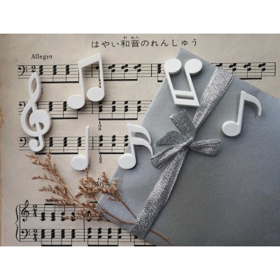 МАГНИТЫ MEMODY MAGNET (6 ШТ. / УПАК.), белые арт. QL10260-WH
