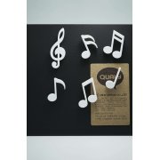 МАГНИТЫ MEMODY MAGNET (6 ШТ. / УПАК.), белые арт. QL10260-WH
