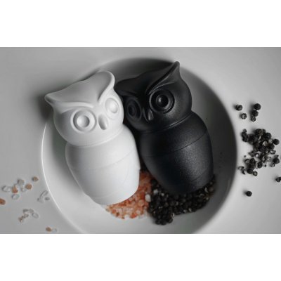 МЕЛЬНИЦА ДЛЯ СПЕЦИЙ Tasty Owl, чёрная арт. QL10251-BK