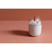 Контейнер для ватных палочек Seahorse арт. QL10314-CL-WH