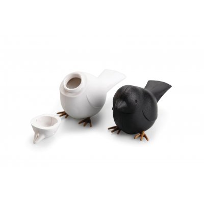 Набор для специй Sparrow Salt & Pepper арт. QL10232-BK-WH