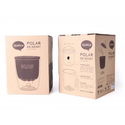 Ведро для льда Полярный медведь Polar  арт. QL10100-WH