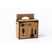 Декоративное изделие  бокалы пластиковые T-Vin  арт. QL10032-RD-YW