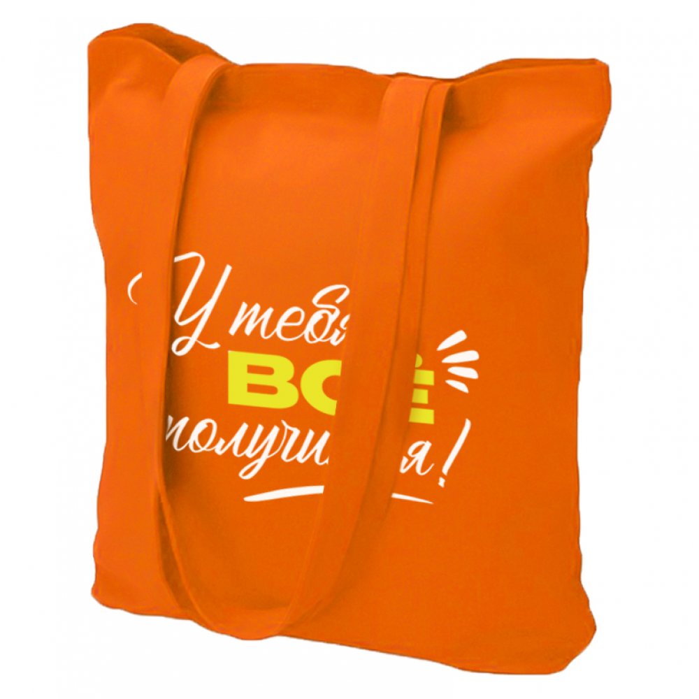 Cумка хозяйственная Bagsy Super 220 г/м2, оранжевая арт. 25004.077 Cумка хозяйственная Bagsy Super 220 г/м2, оранжевая арт. 25004.077