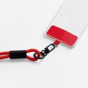 Кабель-ланьярд energyFlex Power Delivery 60 Вт, красный