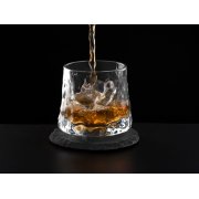 Вращающийся бокал для виски на сланцевом костере «Bromo»