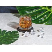 Вращающийся бокал для виски на сланцевом костере «Bromo»