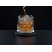 Вращающийся бокал для виски на сланцевом костере «Ventura»