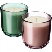 Ароматическая свеча Vitral, красный апельсин и базилик, фиолетовая