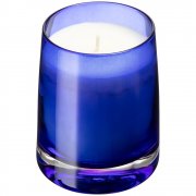 Ароматическая свеча Fragnola, пряная древесина и кардамон, темно-синяя